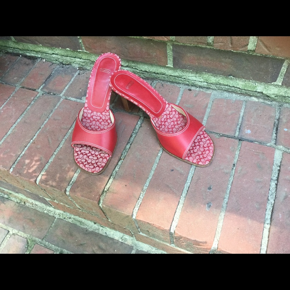 Coach Kitten heels